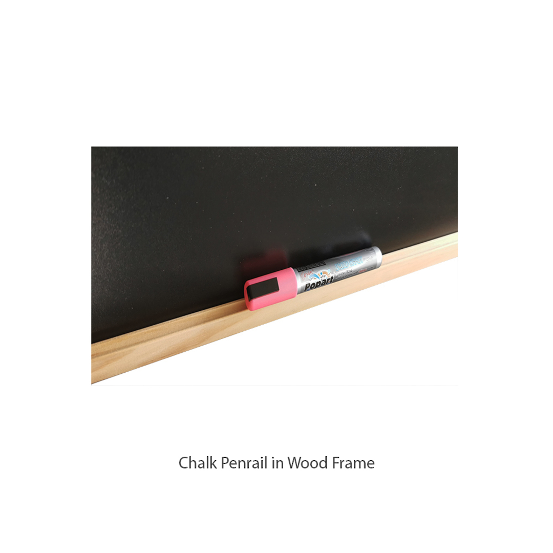 CHALKBOARD | Wood Frame | Free 4Pk Liquid Chalk image 3